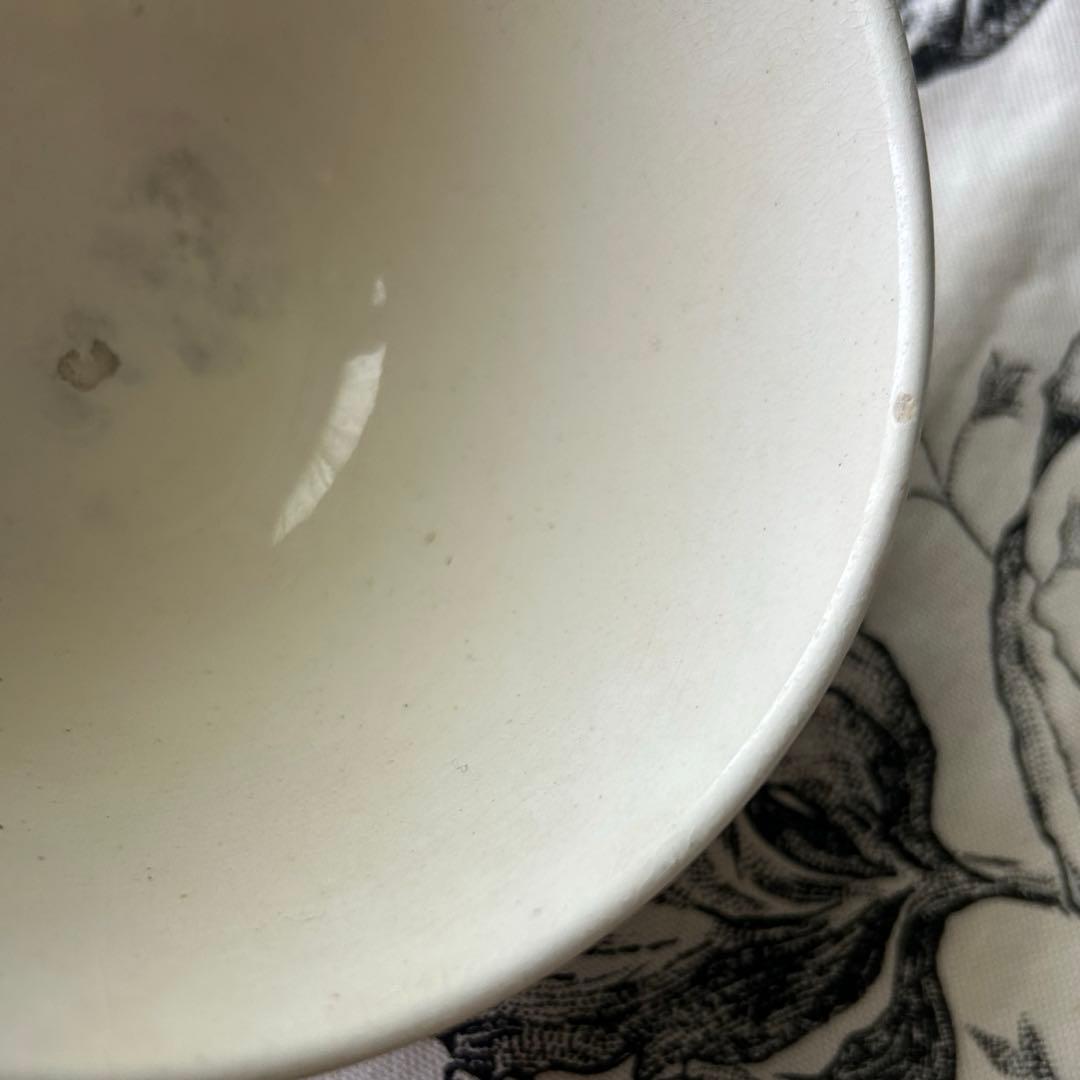 希少　カフェオレボウル　ヒイラギ　houx フランスアンティーク