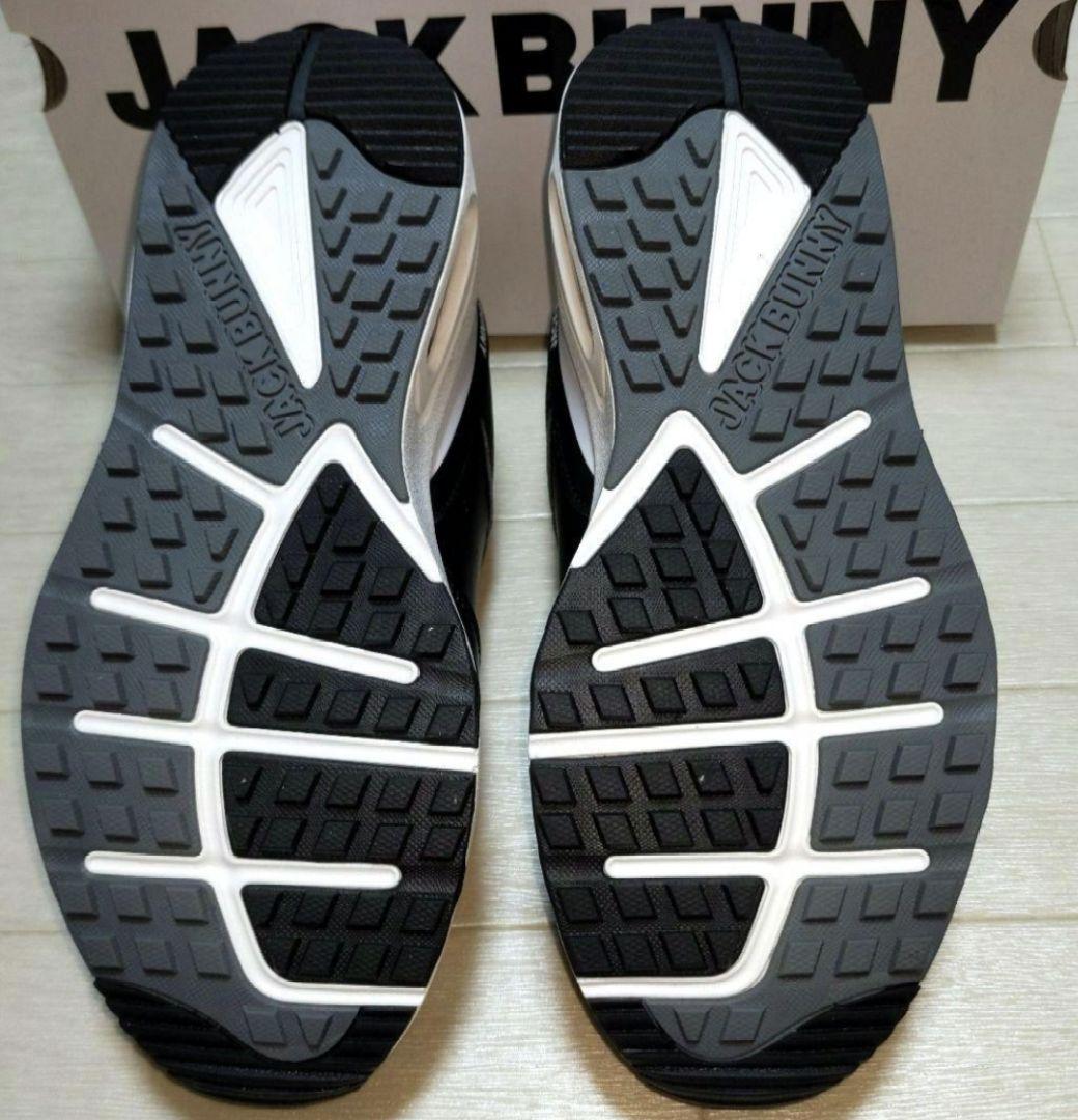 再再再値下げ新品　ジャックバニー　シューズ23.5cm黒ブラック定価22000円