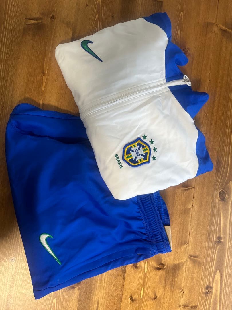 【値下げ中】Nike ブラジル代表 ウィンドブレーカー パンツ セット