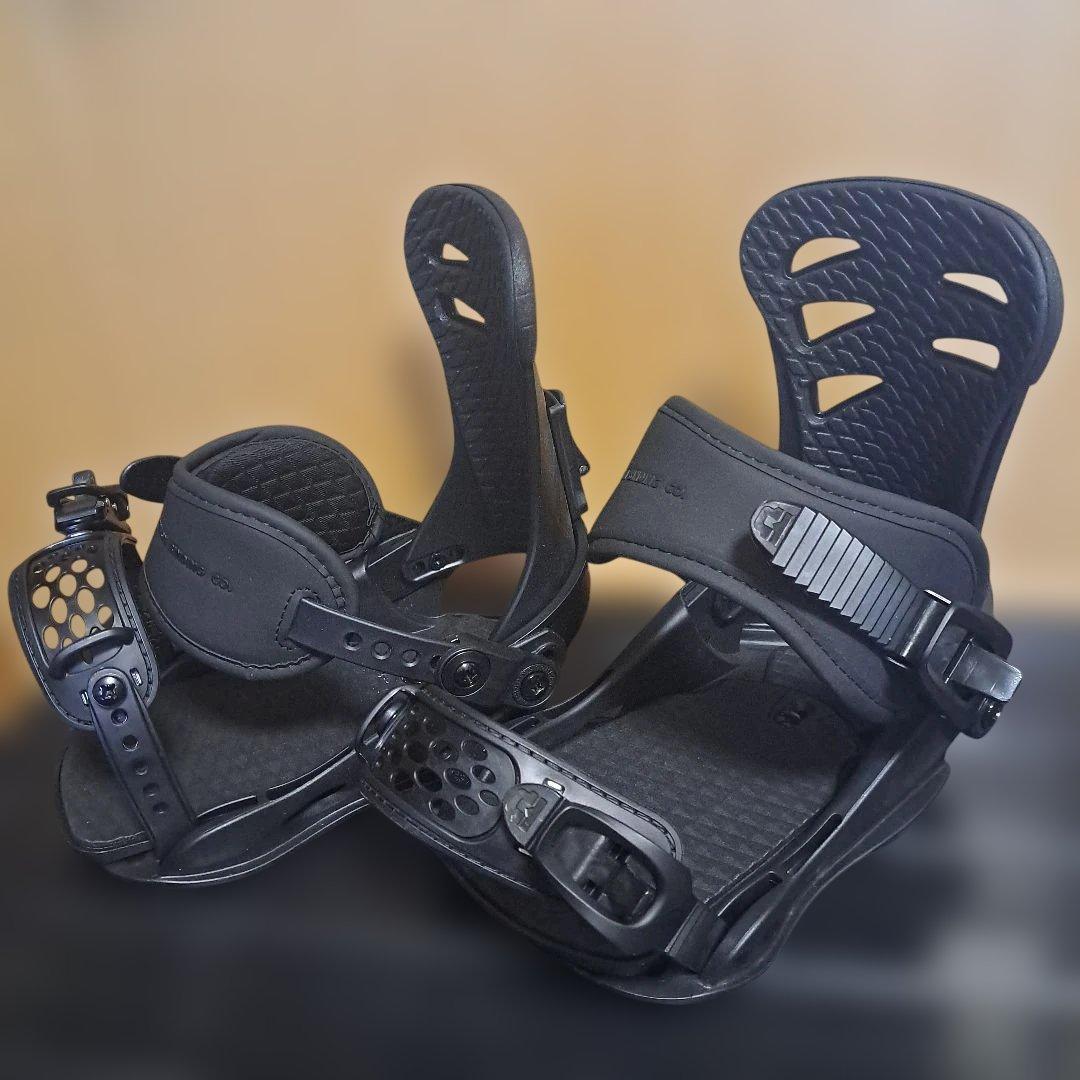 UNION ROSA Sサイズ スノーボードビンディング ブラック