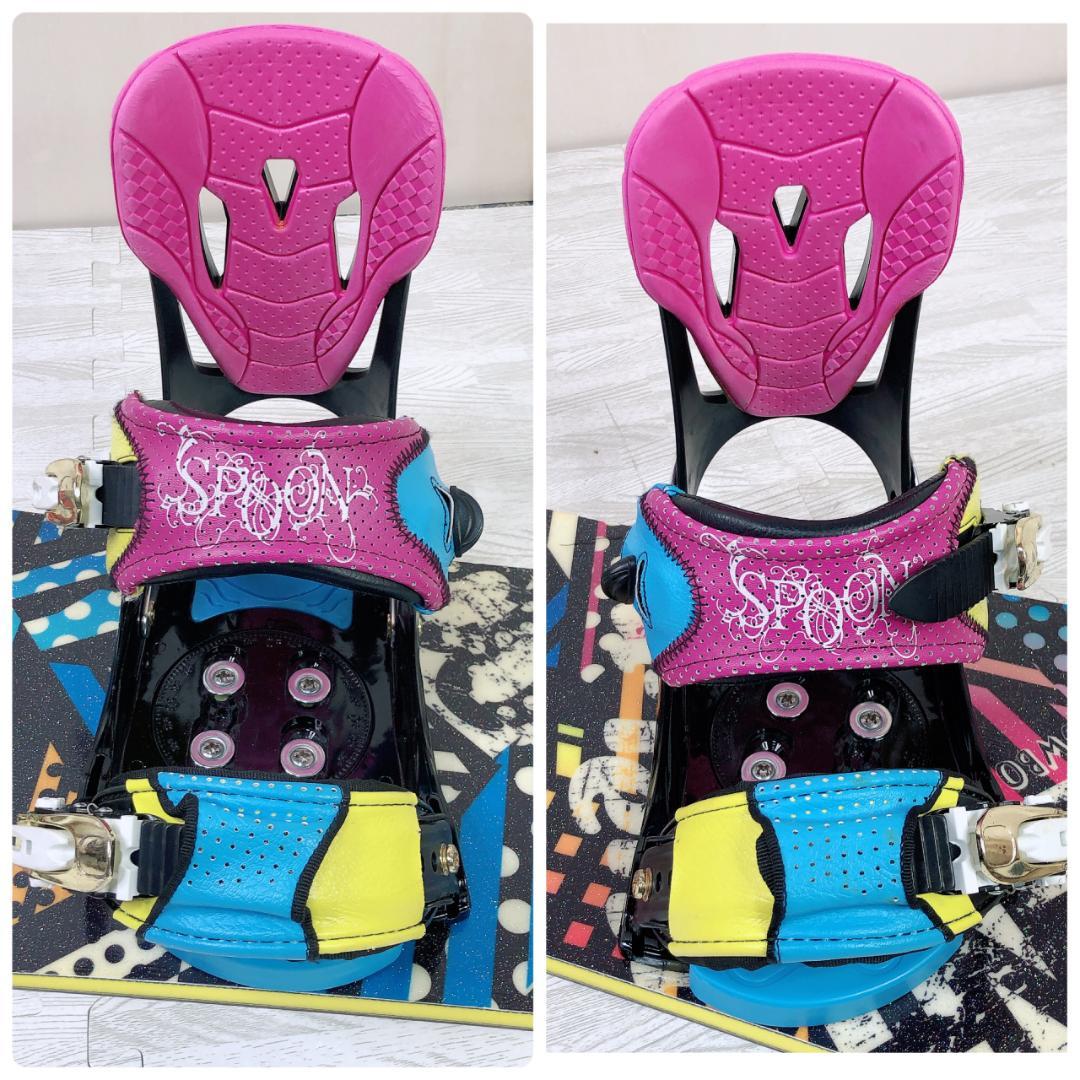 SPOON 149cm スノーボード ZUMA 3点セット