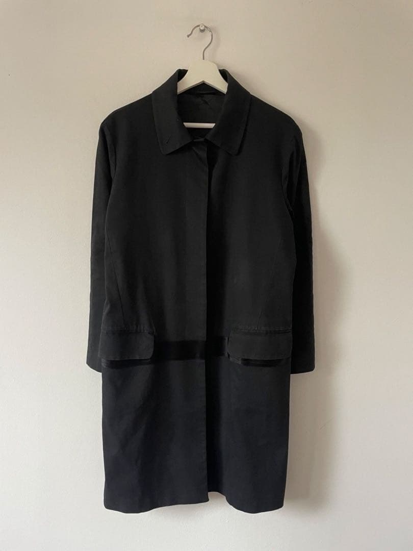 ジャケット・アウター Helmut Lang A/W 02 black stripe car coat