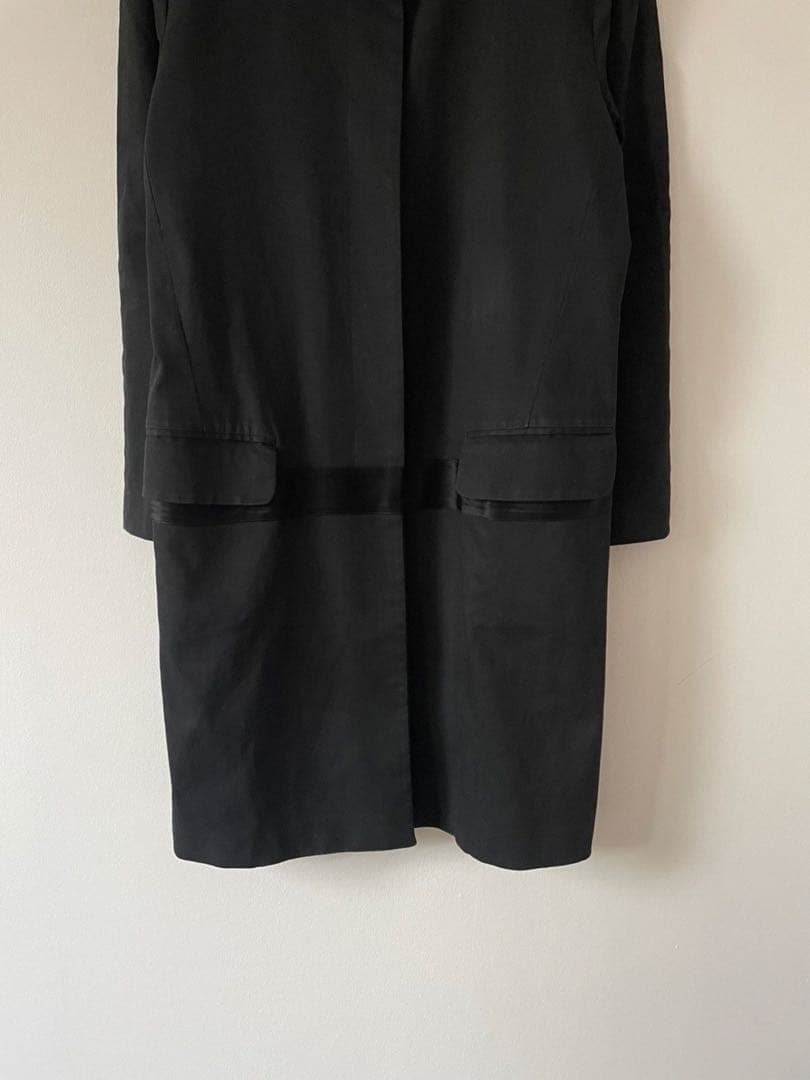 ジャケット・アウター Helmut Lang A/W 02 black stripe car coat