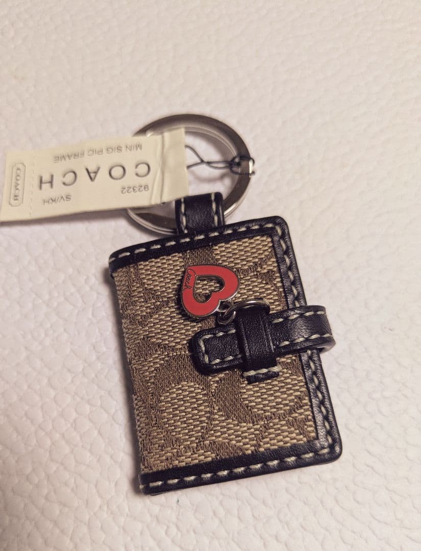 COACH キーホルダー カードホルダー付き