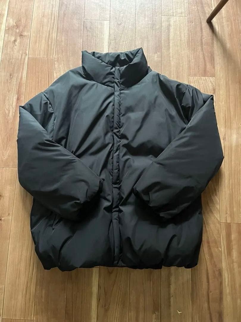 BEAUTY&YOUTH スタンドカラー コクーンダウンジャケット