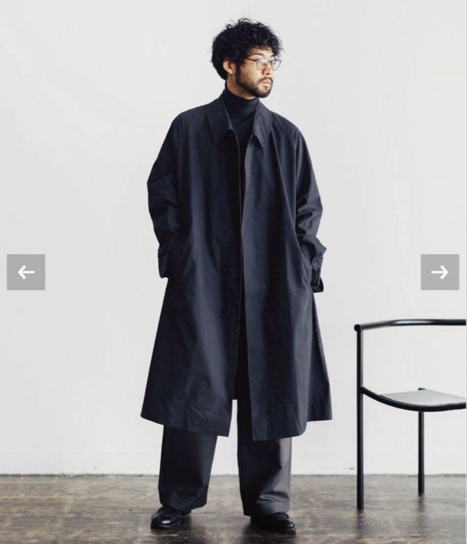 L’ECHOPPE レショップ LE C/P ギャバ バルカラーコート 3