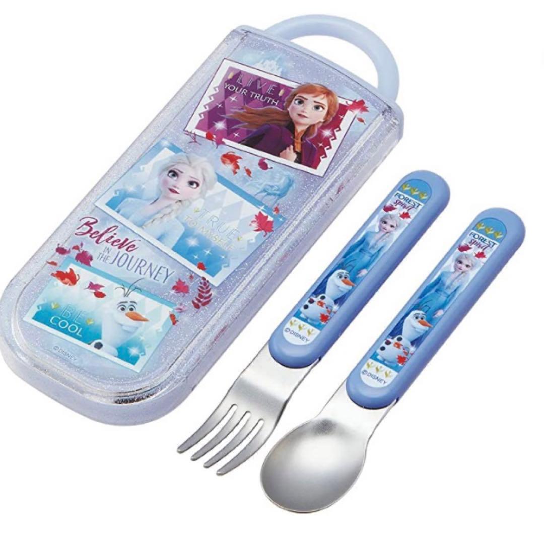 【限定】アナと雪の女王ランチセット ランチBOX 水筒 カトラリー入学入園⭐︎準備