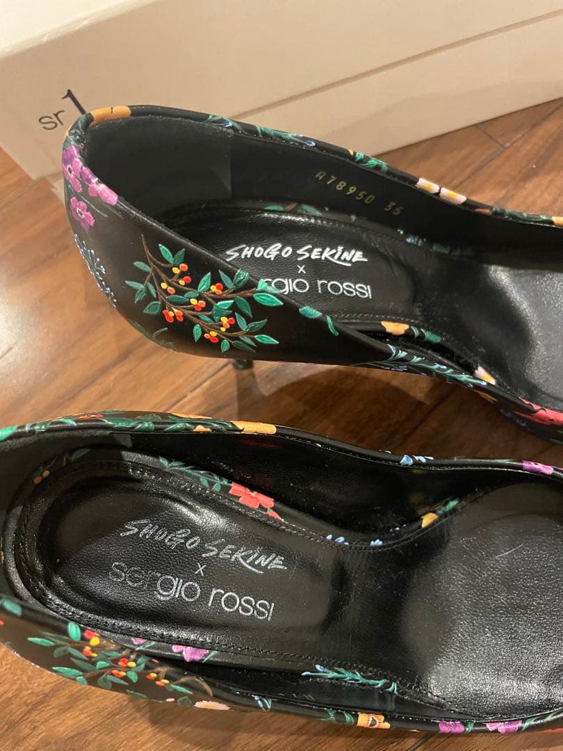✨極美品✨セルジオロッシ×ショウゴセキネ コラボ sr1 パンプス