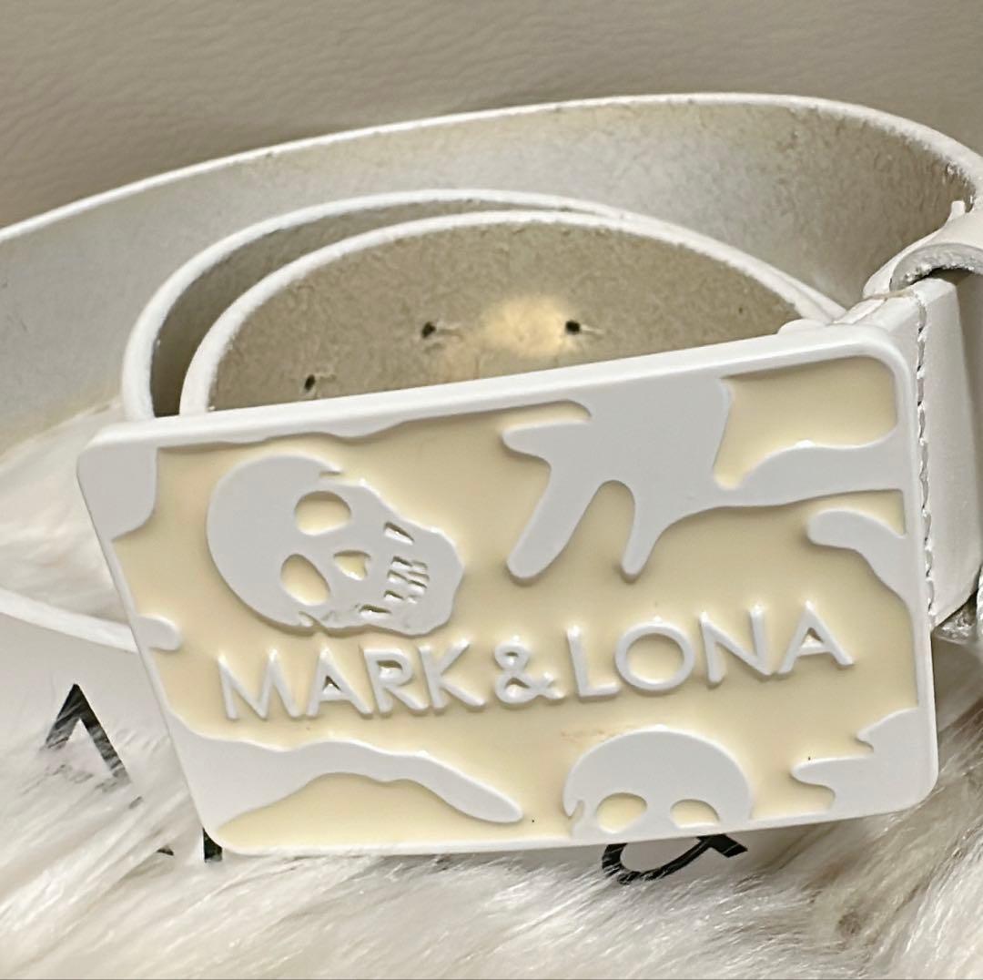 新品未使用❤️MARK&LONA ホワイトベルト