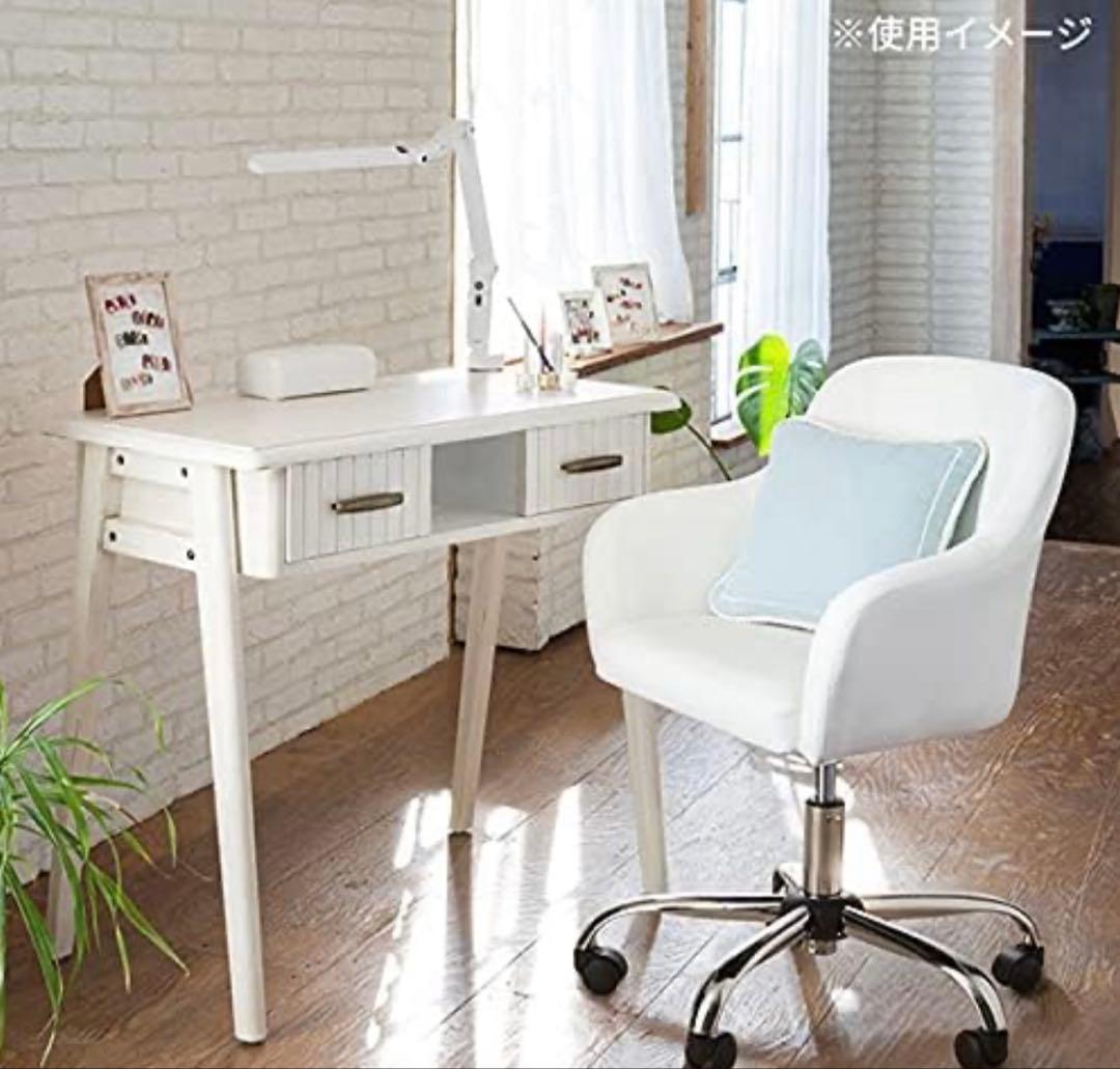 セブンエステキャスター付きチェア　ホワイト