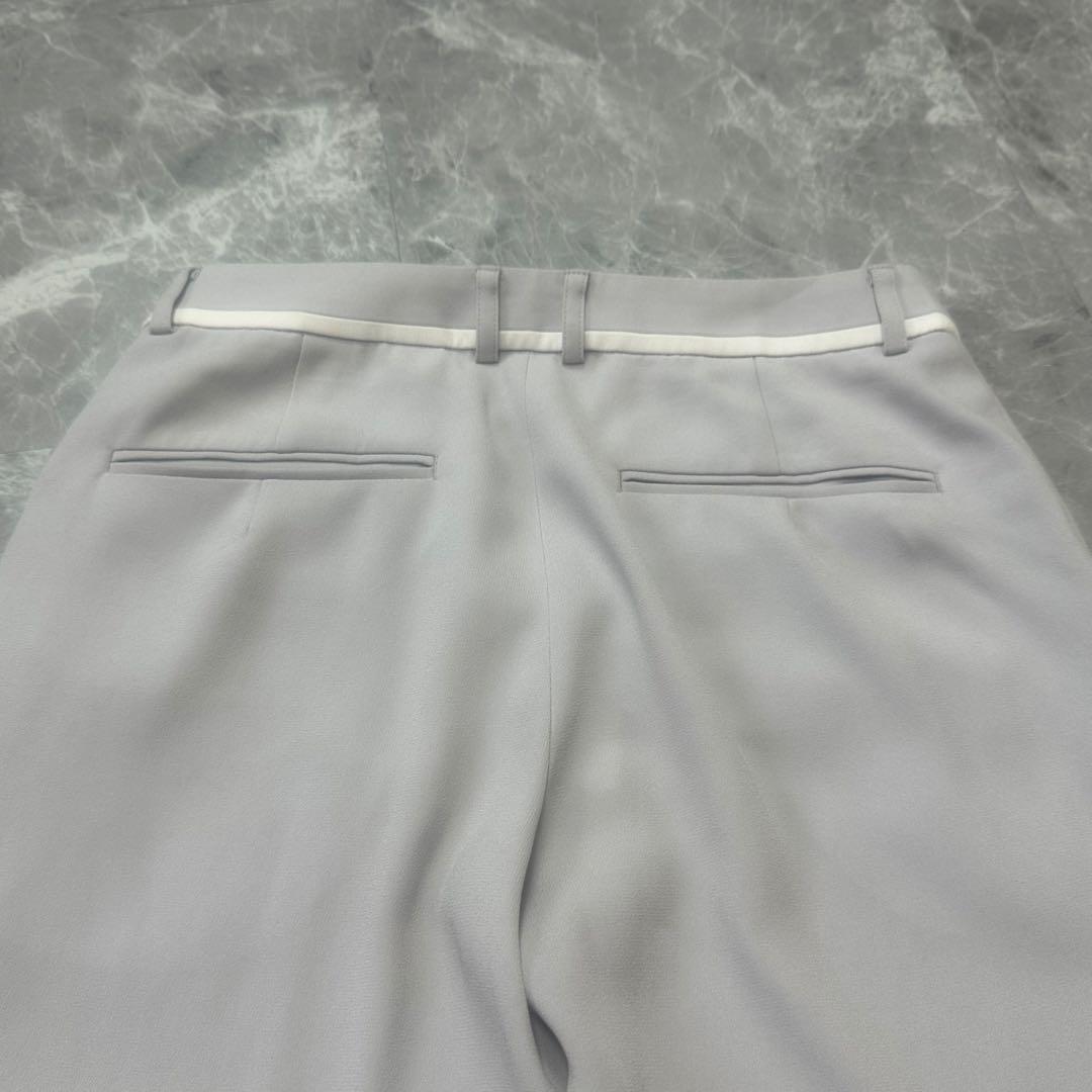 現行品♡ベイジ　Cindy ダブルカラージャケット　パンツスーツ　グレー　2