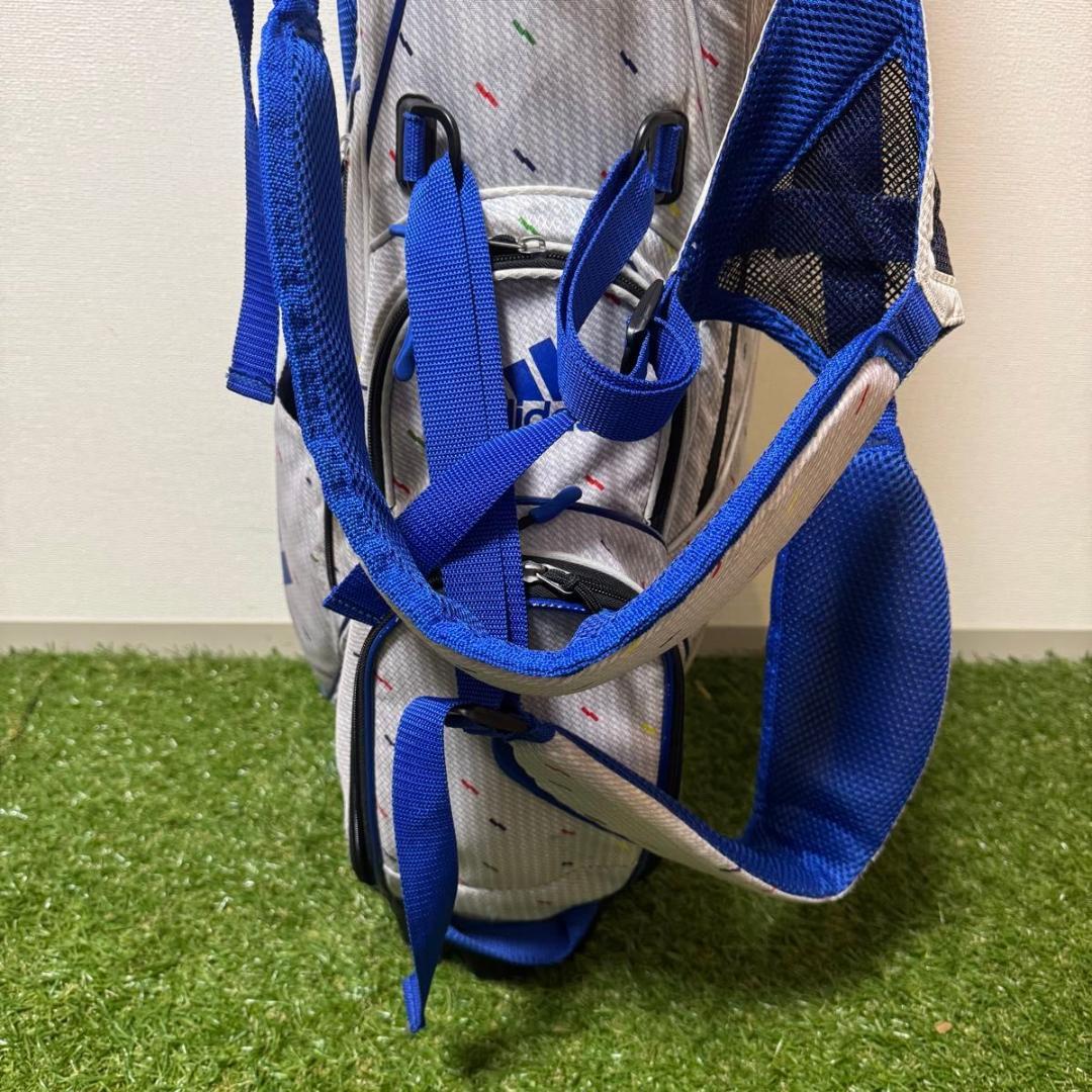 adidas アディダス スタンド式 キャディバッグ ゴルフバッグ 9型