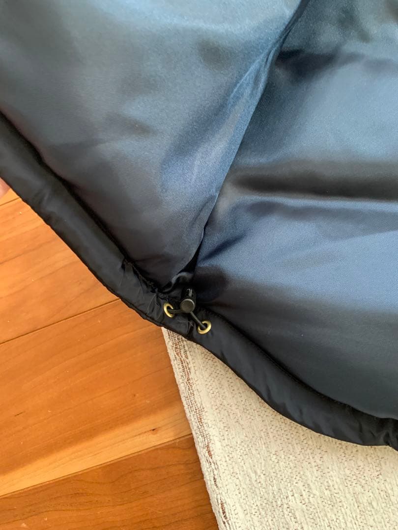 最終お値下げ！IÉNA フード付きネイビー ダウンベスト