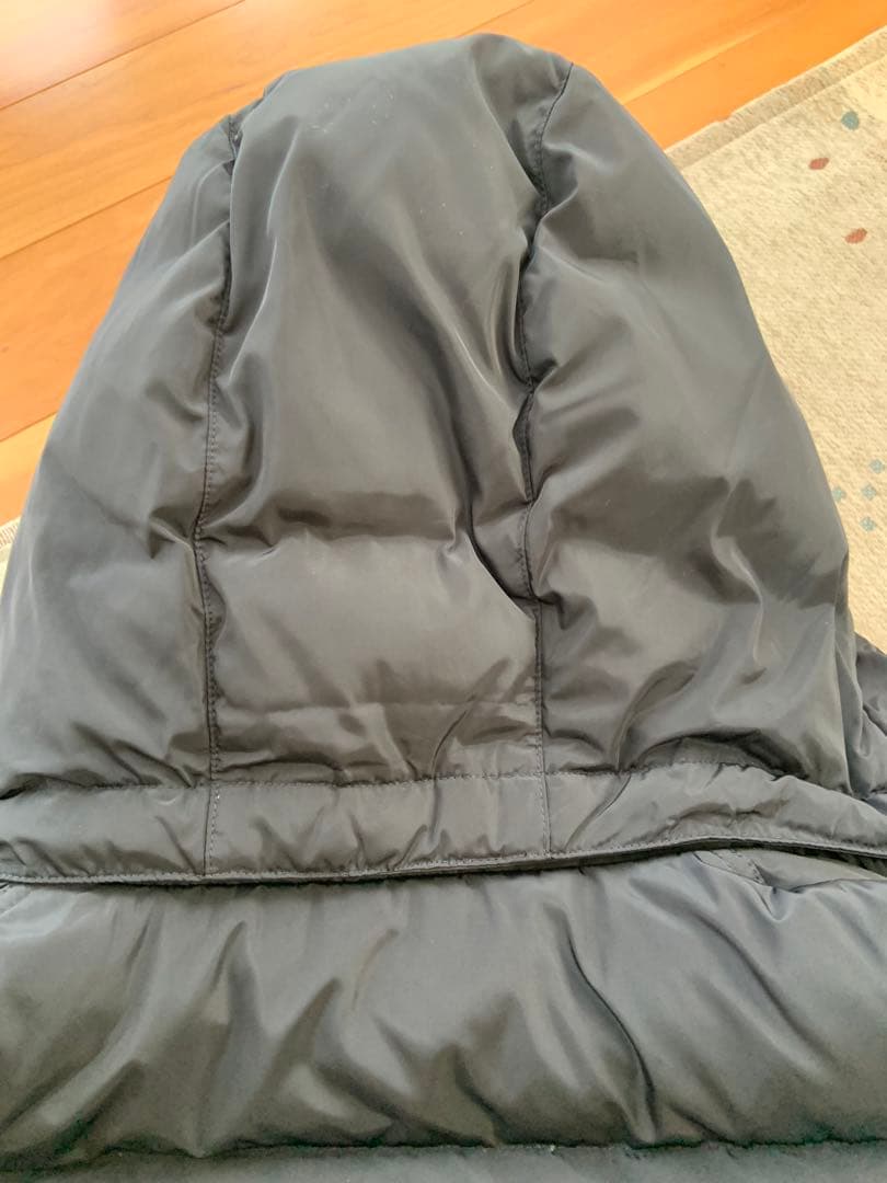 最終お値下げ！IÉNA フード付きネイビー ダウンベスト