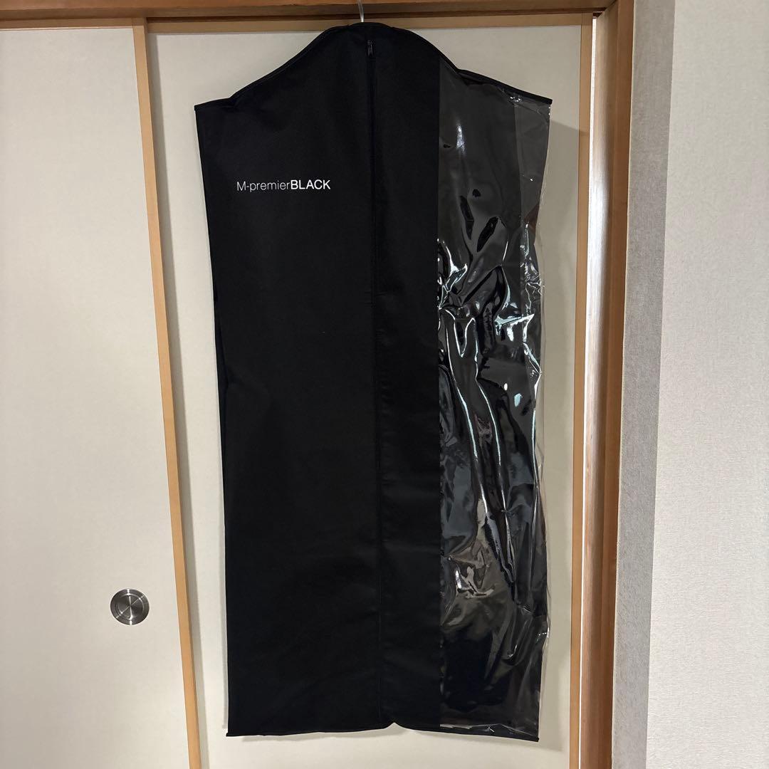 M-premierBLACK カシミヤロングコート