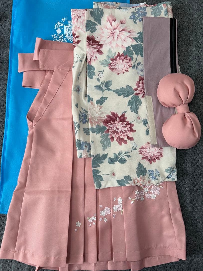 【mii】袴 ダリアベージュ ピンク 卒園 110cm オンライン完売品
