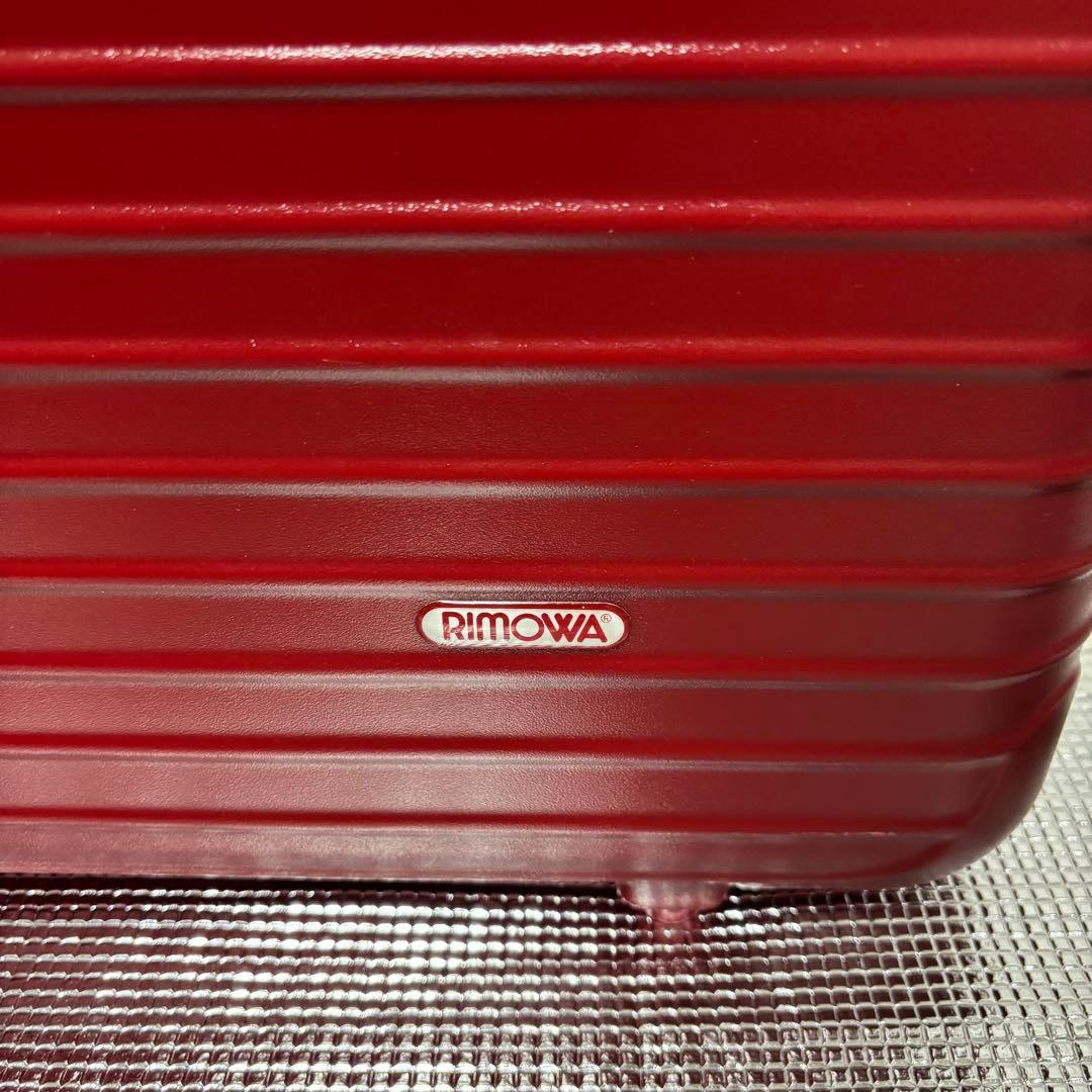 【リモワ】サルサ キャリーケース スーツケース 機内持ち込み 赤 32L 35L