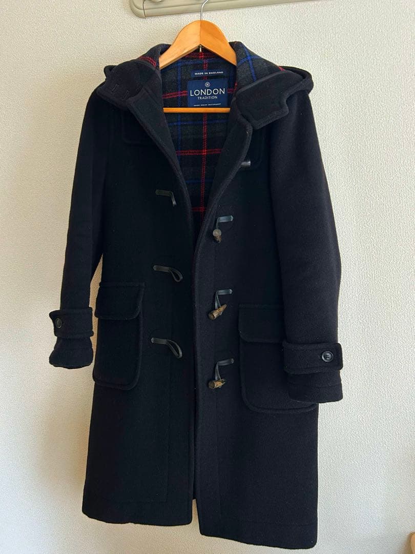 LONDON TRADITION ダッフルコート 黒