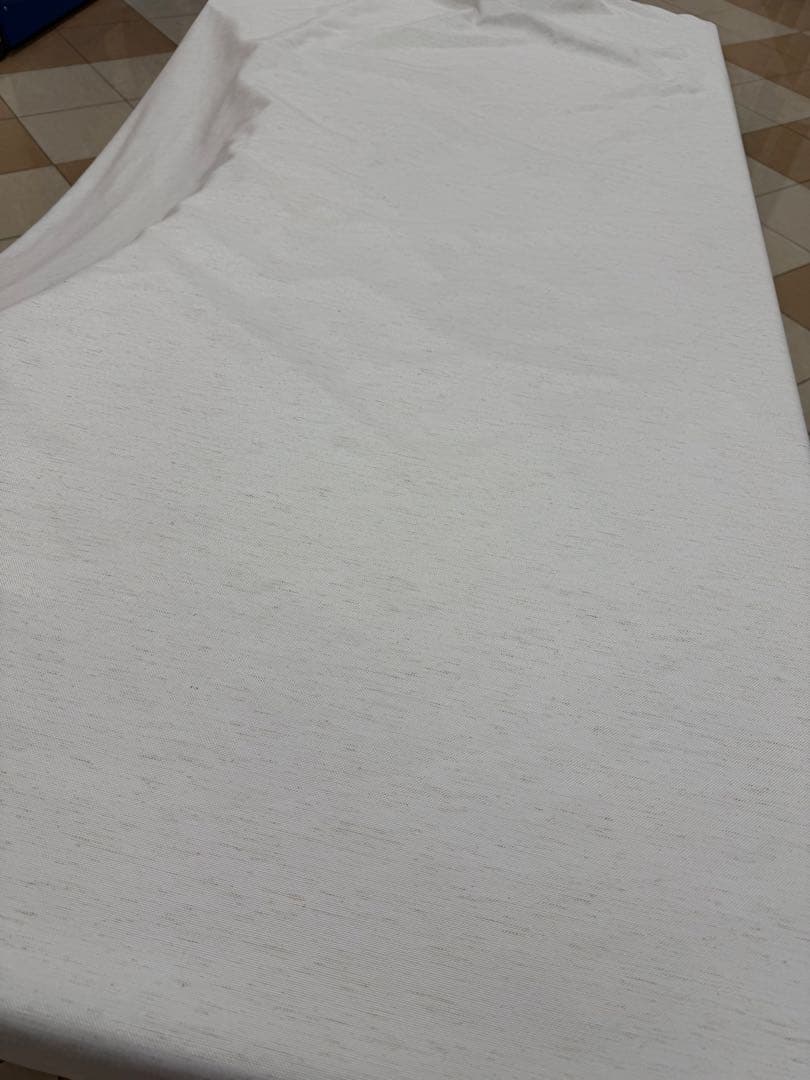 オーダーメイド幅300センチ高さ220センチ ホワイト 無地 ドレープカーテン