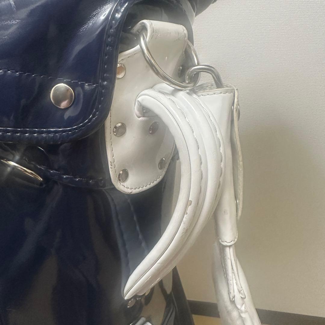 ブルーラケット　PEARLY GATES ゴルフバッグ ネイビー