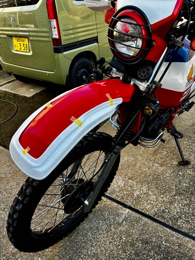 【絶版再現】Honda XL250R / パリダカ　フロントオーバーフェンダー