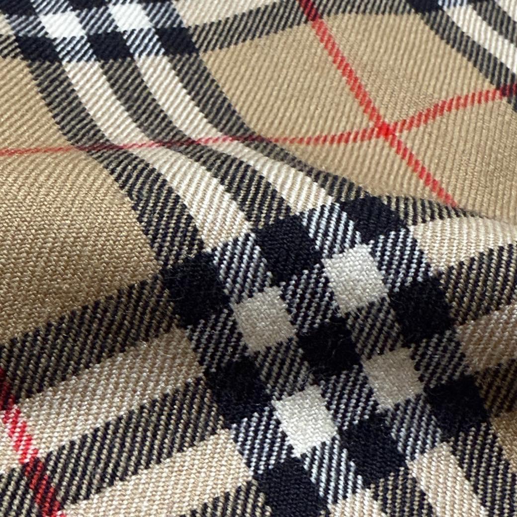 希少サイズ BURBERRY 金ロゴボタン ノバチェック シャツ ヴィンテージ