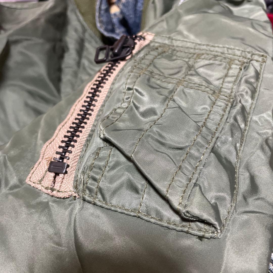 Y*Y様 美品☆AVIREX MA1　ミリタリージャケット/M/ナイロン　希少