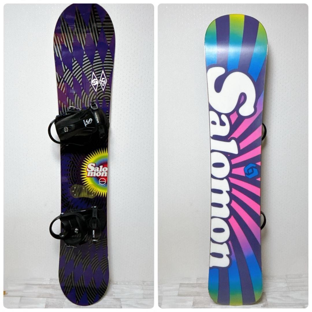 SALOMON サロモン スノーボード 155cm d セット