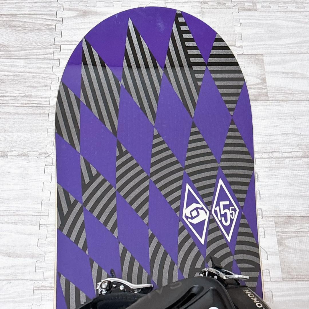 SALOMON サロモン スノーボード 155cm d セット