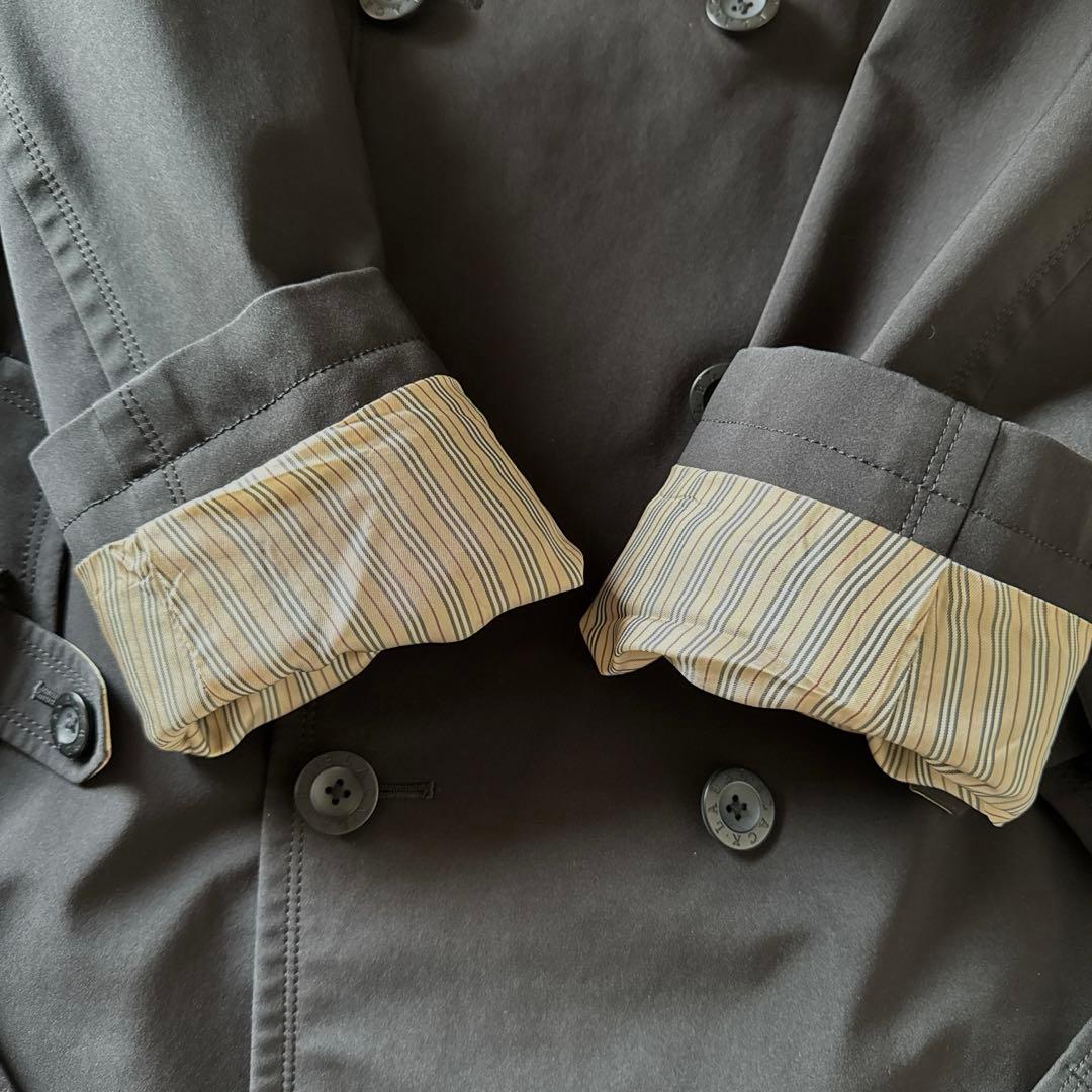 バーバリーブラックレーベル ダブル トレンチコート Mサイズ