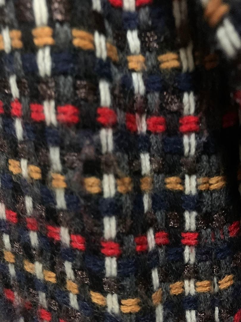 MAC&Co. マルチカラー　ツイードコート