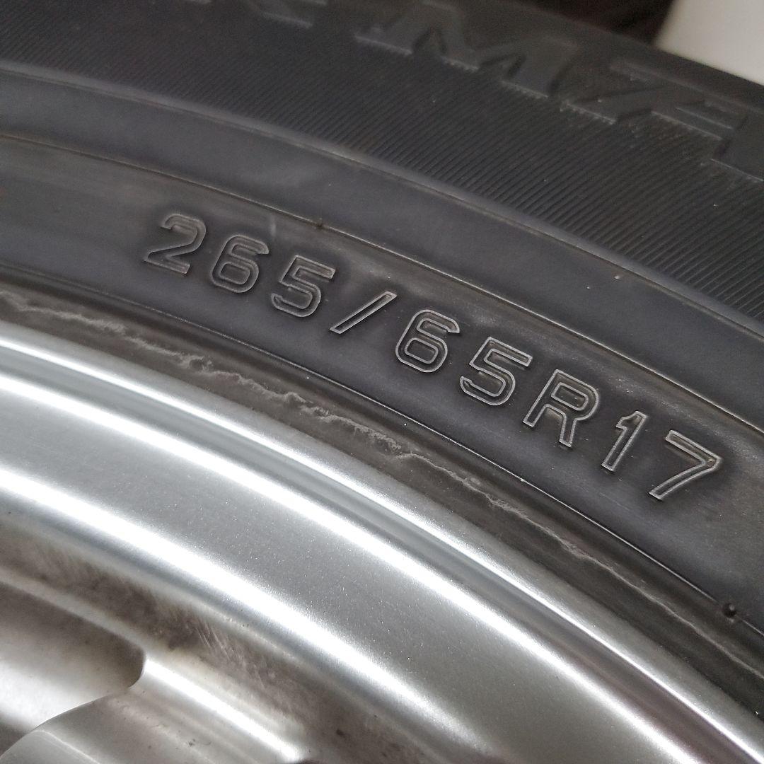 ゆ 265/65R17 スタッドレスタイヤ アルミホイールセット