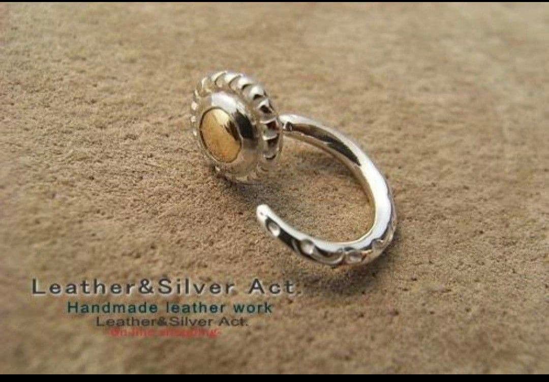 ボディピアス フックピアス シルバー925, k18コンビ フープー　ピアス