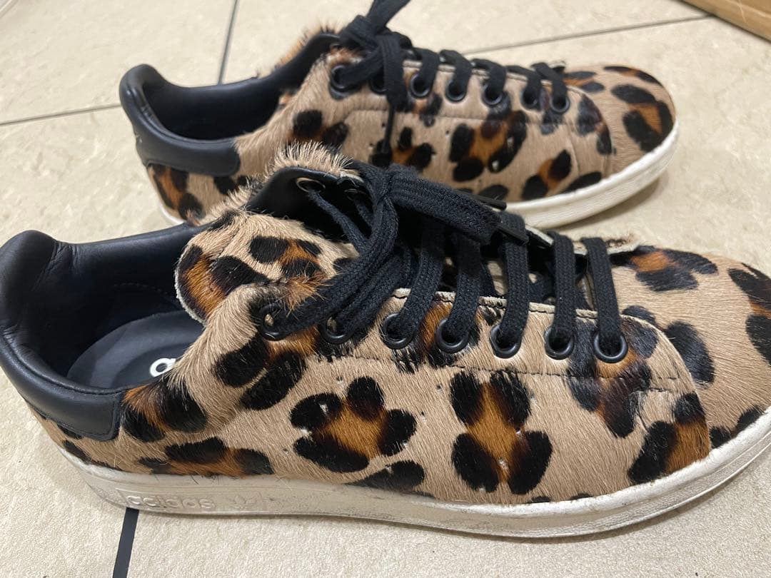adidas Stan Smith 限定品レオパード柄 スニーカー 24cm