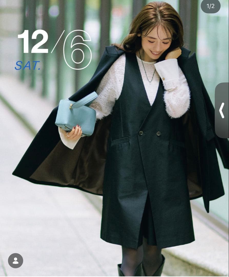 ランバンオンブルー　ショートサロペットパンツ