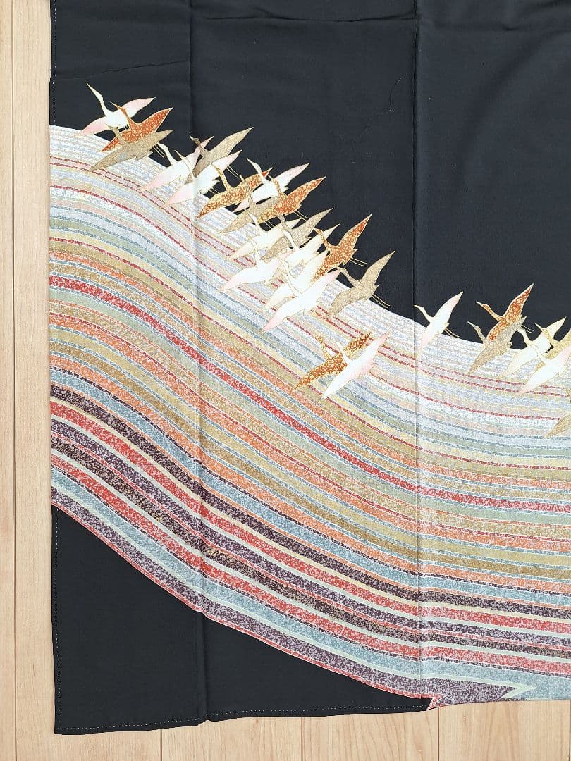 着物リメイクワンピース3686