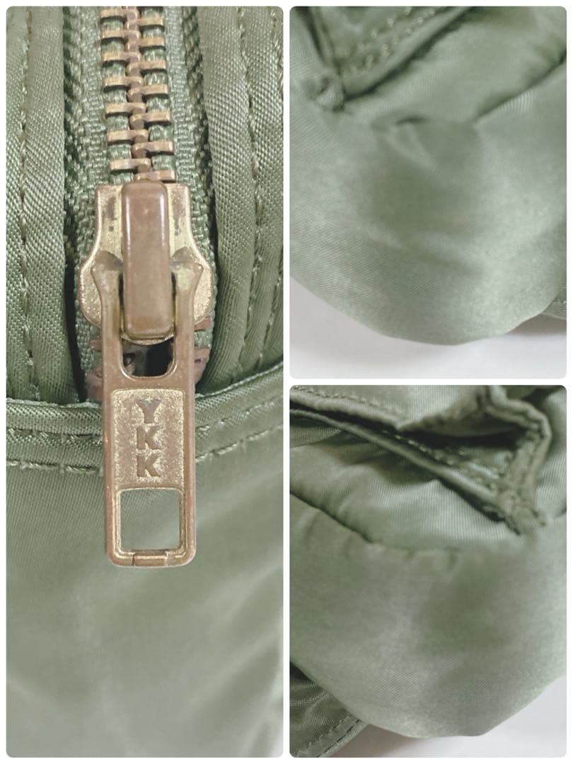 ポーター　PORTER　タンカー　ボディバッグ　斜めがけ　 セージグリーン