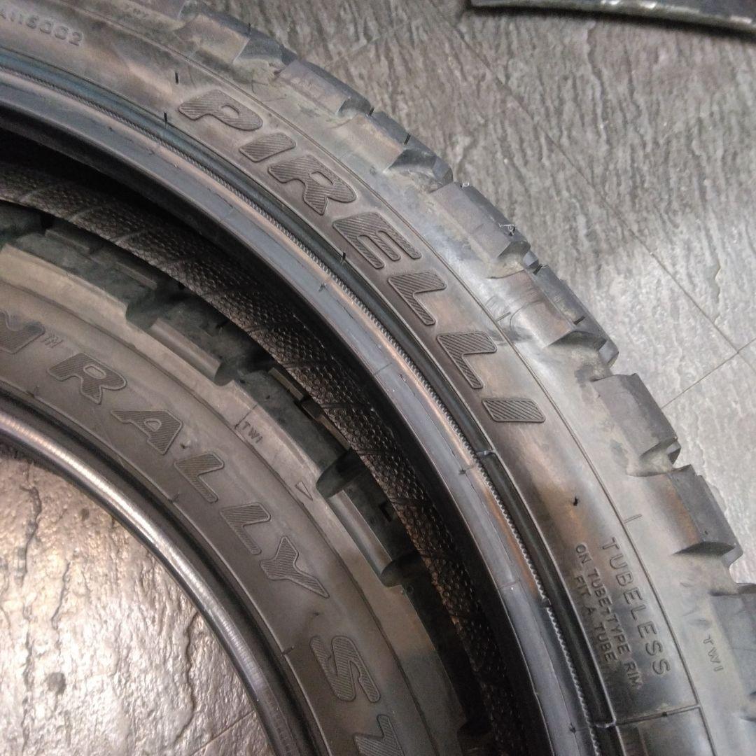 ヤマハテネレ700純正前後タイヤSET　中古品