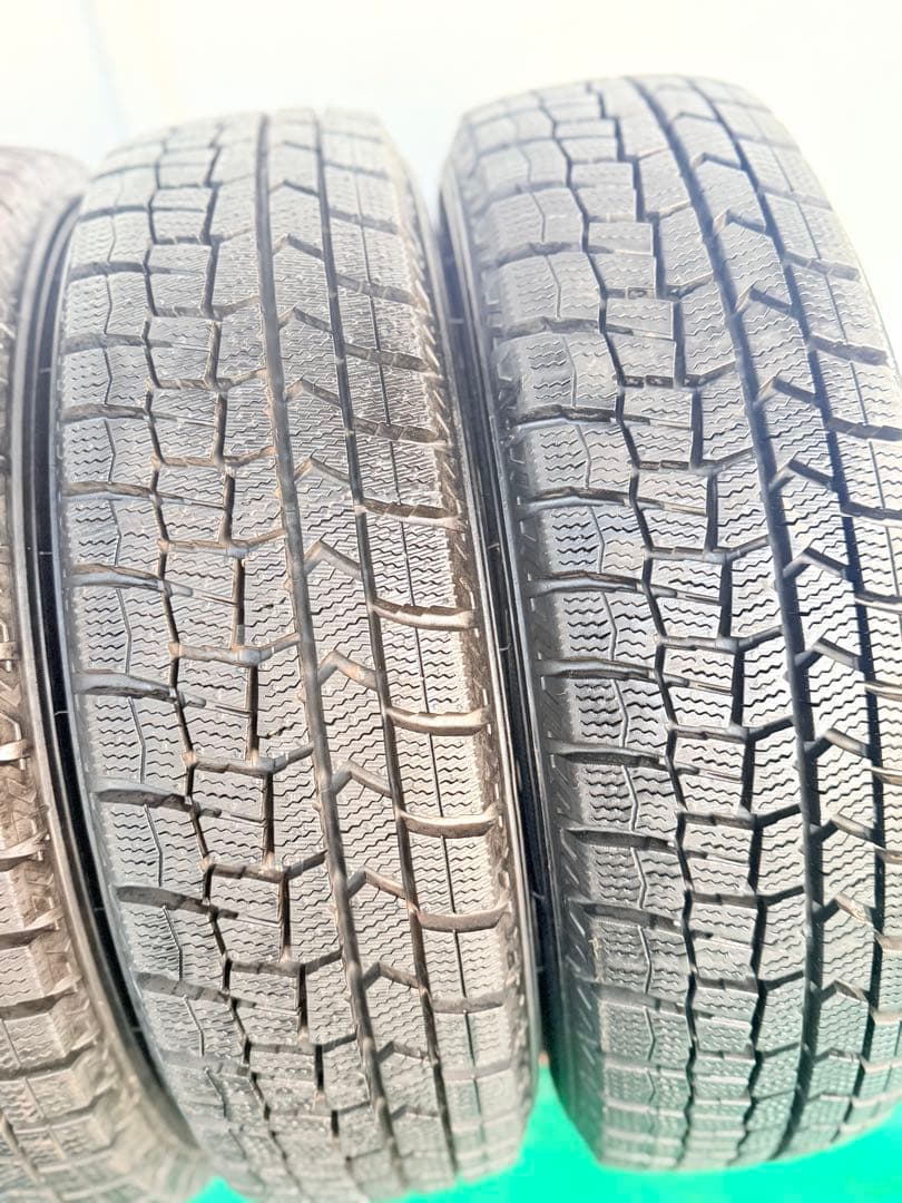 インチ スズキ ホイール 155/65R14 冬用タイヤ付きPCD100/4穴