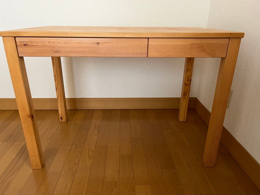 無印良品★学習机★パイン材★パソコンデスク★勉強机★良品計画★MUJI★テーブル