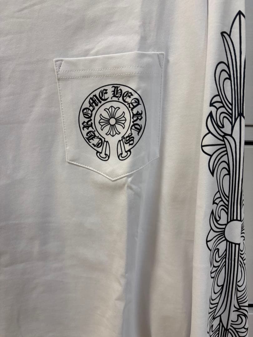 CHROME HEARTS 長袖シャツ ホワイト