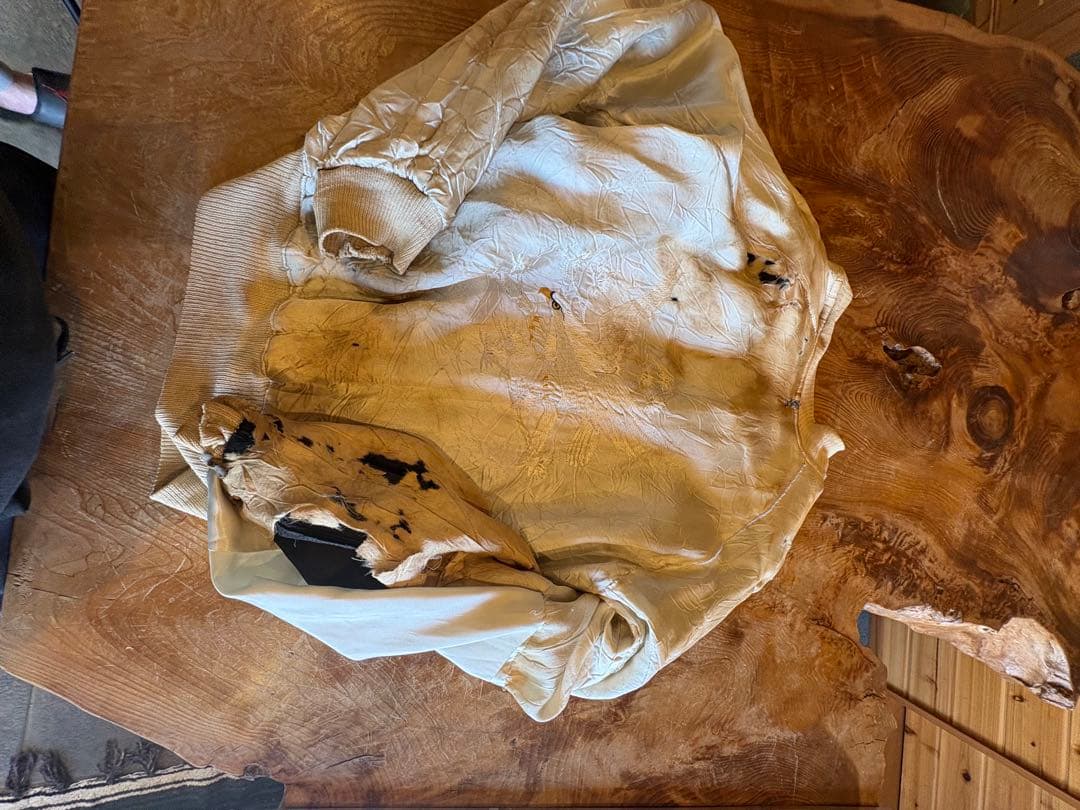 50s 別珍　スカジャン　最高サイズ　スペシャル　白虎　本物