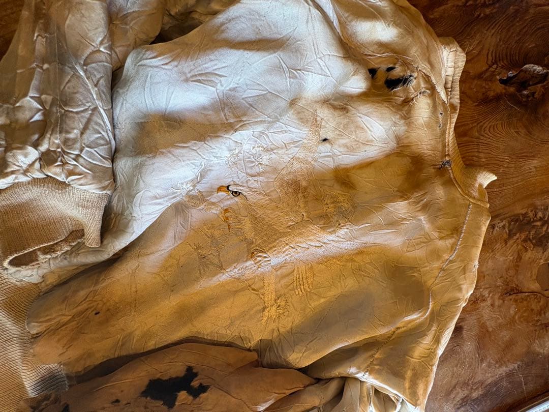 50s 別珍　スカジャン　最高サイズ　スペシャル　白虎　本物