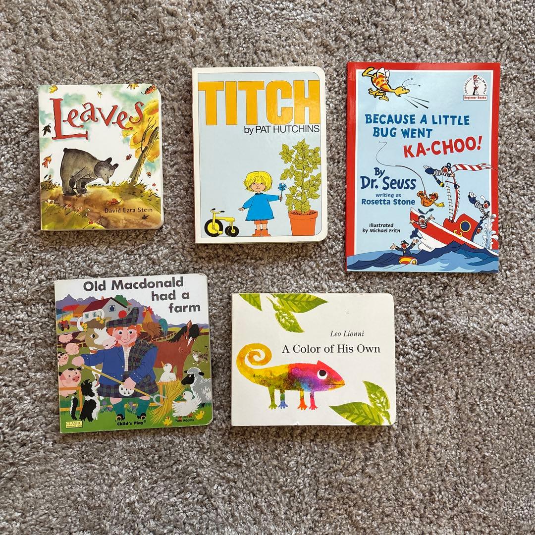 英語絵本いろいろ/英語育児