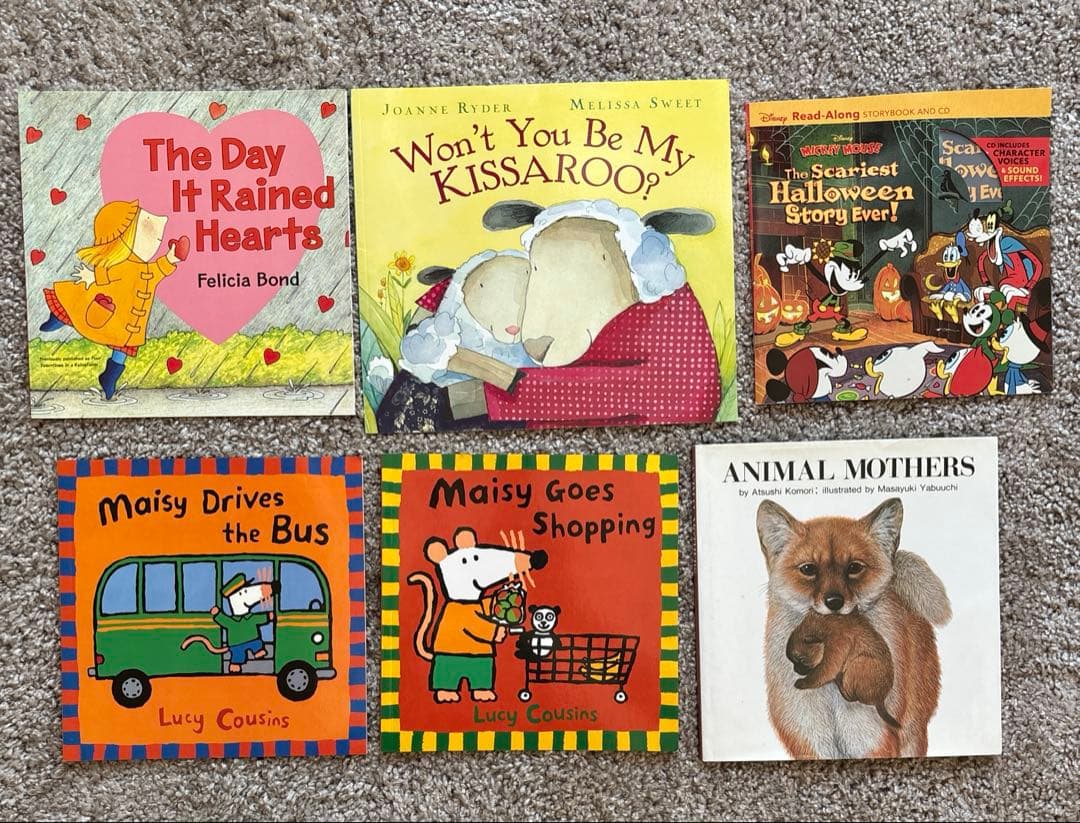 英語絵本いろいろ/英語育児