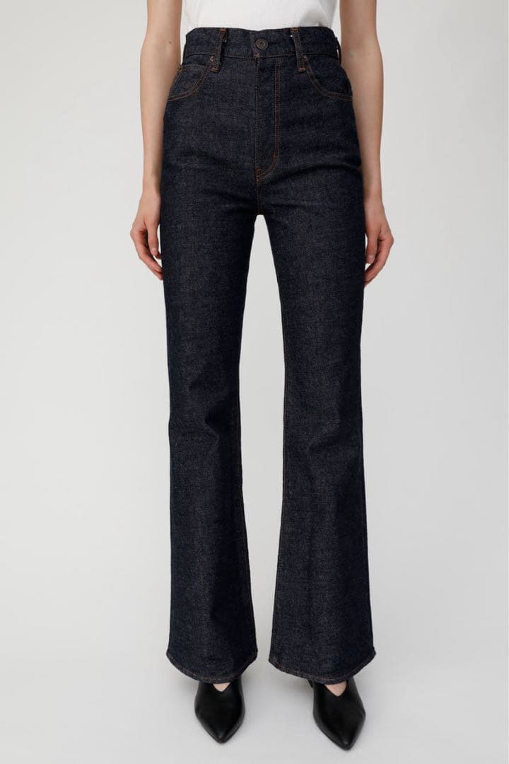 MOUSSY MVS FLARE　ワンウォッシュ22インチ