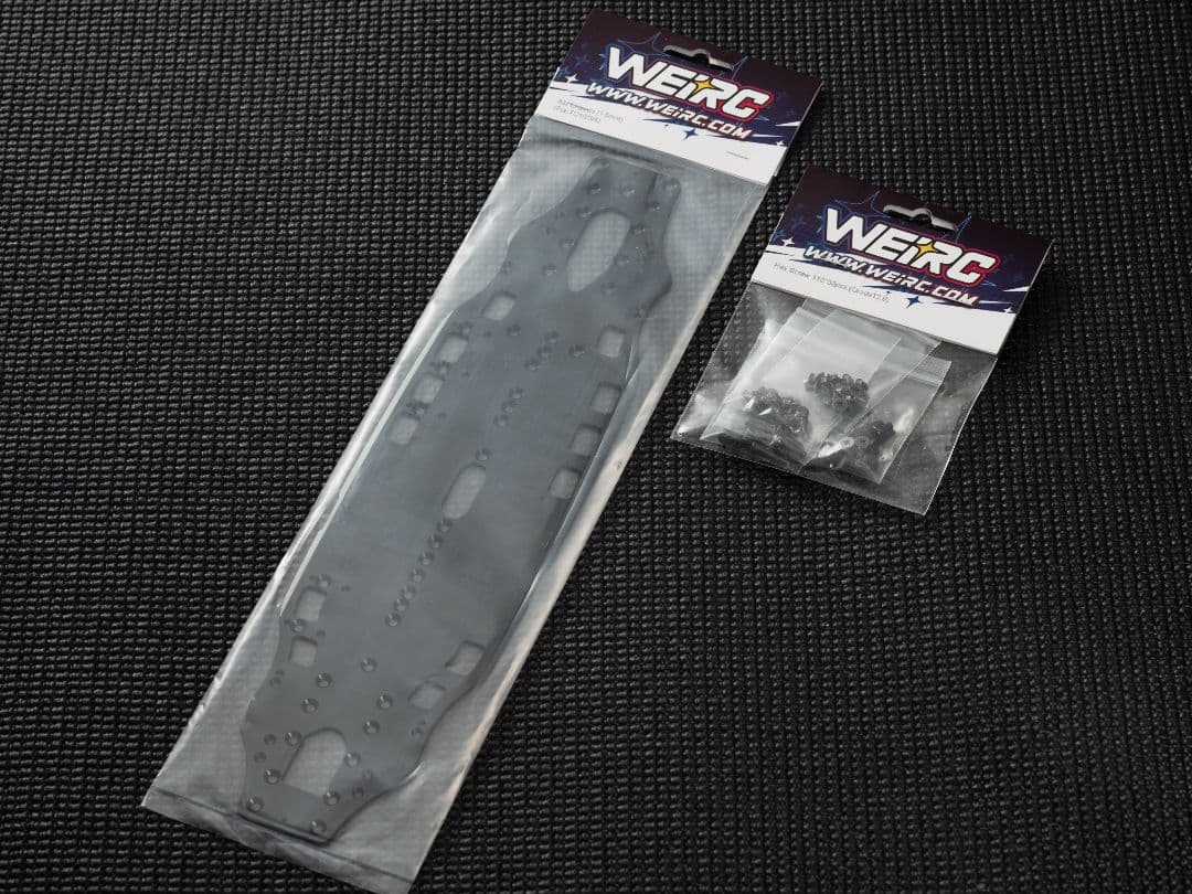 WEiRC AXON TC10/4用 1.5mmアルミシャーシ+専用ビスセット