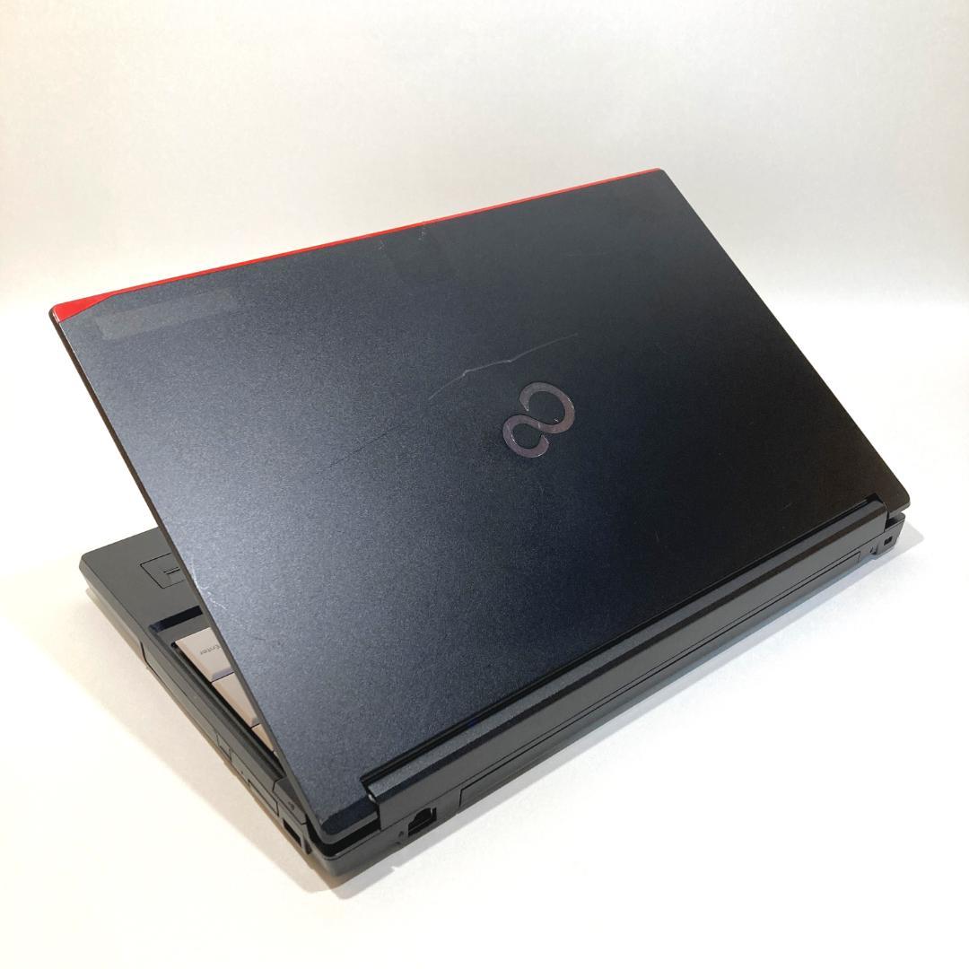 初心者✨快速・DVD・大画面・大容量✨黒✨すぐ使えるノートパソコン◇T379-1