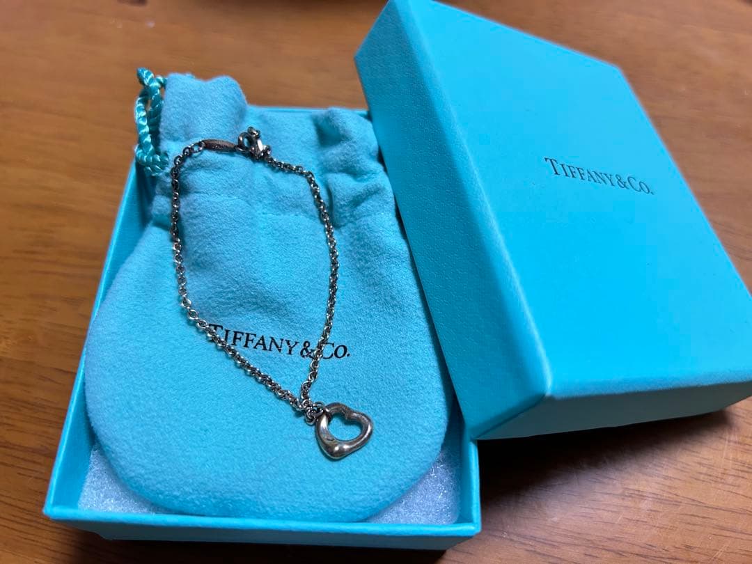 Tiffany & Co. ハート型ブレスレット