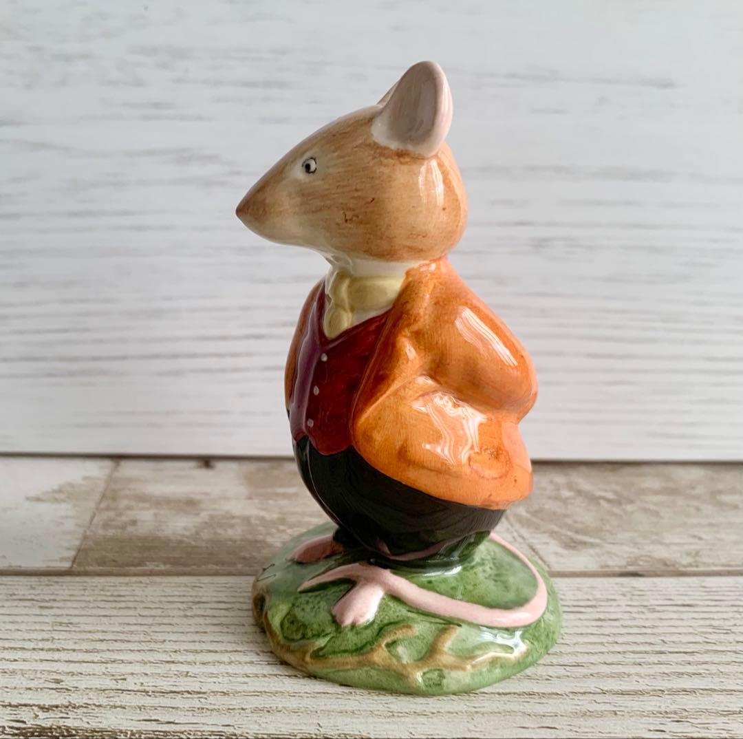 もりねずみだんしゃく夫妻 フィギュリン ブランブリーヘッジ 置物